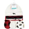 imageHudson Baby Unisex Baby Cotton Cap and Scratch Mitten SetMoose