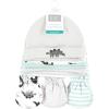 imageHudson Baby Unisex Baby Cotton Cap and Scratch Mitten SetNeutral Dino