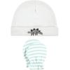 imageHudson Baby Unisex Baby Cotton Cap and Scratch Mitten SetNeutral Dino