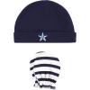 imageHudson Baby Unisex Baby Cotton Cap and Scratch Mitten SetOcean Friends