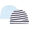 imageHudson Baby Unisex Baby Cotton Cap and Scratch Mitten SetOcean Friends