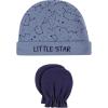 imageHudson Baby Unisex Baby Cotton Cap and Scratch Mitten SetSpace