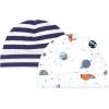 imageHudson Baby Unisex Baby Cotton Cap and Scratch Mitten SetSpace