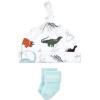 imageHudson Baby Baby Girls Cap and Socks SetDinosaur