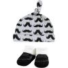 imageHudson Baby Baby Girls Cap and Socks SetMustache