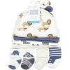 imageHudson Baby Baby Girls Cap and Socks SetSafari