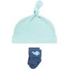 imageHudson Baby Baby Girls Cap and Socks SetWhale