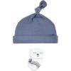 imageHudson Baby Baby Girls Cap and Socks SetWoodland