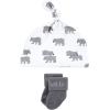 imageHudson Baby Baby Girls Cap and Socks SetWoodland
