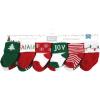 imageHudson Baby Baby Girls Cotton Rich Newborn and Terry Socks12 Days of Christmas Falala