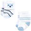 imageHudson Baby Baby Girls Cotton Rich Newborn and Terry SocksBear Boy 12pack