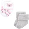 imageHudson Baby Baby Girls Cotton Rich Newborn and Terry SocksBear Girl 8pack