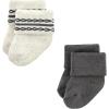 imageHudson Baby Baby Girls Cotton Rich Newborn and Terry SocksBlue Forest