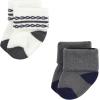 imageHudson Baby Baby Girls Cotton Rich Newborn and Terry SocksBlue Forest