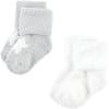 imageHudson Baby Baby Girls Cotton Rich Newborn and Terry SocksBlue Star