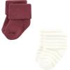 imageHudson Baby Baby Girls Cotton Rich Newborn and Terry SocksBlush Heart