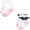 imageHudson Baby Baby Girls Cotton Rich Newborn and Terry SocksBows 12pack