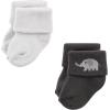 imageHudson Baby Baby Girls Cotton Rich Newborn and Terry SocksBrave Lion