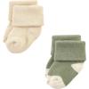 imageHudson Baby Baby Girls Cotton Rich Newborn and Terry SocksBrave Lion