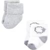 imageHudson Baby Baby Girls Cotton Rich Newborn and Terry SocksFarm 8pack