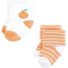 imageHudson Baby Baby Girls Cotton Rich Newborn and Terry SocksFruity