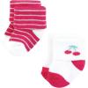imageHudson Baby Baby Girls Cotton Rich Newborn and Terry SocksFruity