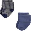 imageHudson Baby Baby Girls Cotton Rich Newborn and Terry SocksGentleman 12pack