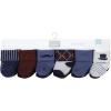 imageHudson Baby Baby Girls Cotton Rich Newborn and Terry SocksGentleman 12pack
