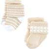 imageHudson Baby Baby Girls Cotton Rich Newborn and Terry SocksLittle Lizard