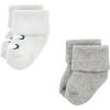 imageHudson Baby Baby Girls Cotton Rich Newborn and Terry SocksModern Elephant