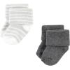 imageHudson Baby Baby Girls Cotton Rich Newborn and Terry SocksModern Elephant