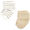 imageHudson Baby Baby Girls Cotton Rich Newborn and Terry SocksModern Giraffe