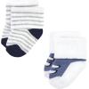 imageHudson Baby Baby Girls Cotton Rich Newborn and Terry SocksMom Dad Boy Navy Red