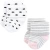 imageHudson Baby Baby Girls Cotton Rich Newborn and Terry SocksMom and Dad Girl Pink Black 12pack