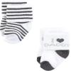 imageHudson Baby Baby Girls Cotton Rich Newborn and Terry SocksMom and Dad Gray Mint 12pack