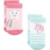imageHudson Baby Baby Girls Cotton Rich Newborn and Terry SocksMulticolor Unicorn