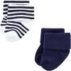 imageHudson Baby Baby Girls Cotton Rich Newborn and Terry SocksNautical 12pack