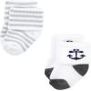 imageHudson Baby Baby Girls Cotton Rich Newborn and Terry SocksNautical 12pack