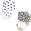 imageHudson Baby Baby Girls Cotton Rich Newborn and Terry SocksNeutral Leopard