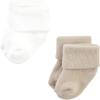 imageHudson Baby Baby Girls Cotton Rich Newborn and Terry SocksNeutral Tones