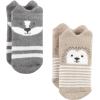 imageHudson Baby Baby Girls Cotton Rich Newborn and Terry SocksNeutral Woodland