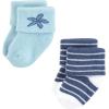imageHudson Baby Baby Girls Cotton Rich Newborn and Terry SocksOcean Friends