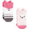 imageHudson Baby Baby Girls Cotton Rich Newborn and Terry SocksPink Animals