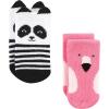 imageHudson Baby Baby Girls Cotton Rich Newborn and Terry SocksPink Animals