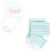 imageHudson Baby Baby Girls Cotton Rich Newborn and Terry SocksPink Dolphin