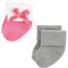 imageHudson Baby Baby Girls Cotton Rich Newborn and Terry SocksPink Love