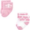 imageHudson Baby Baby Girls Cotton Rich Newborn and Terry SocksRoyal 12pack