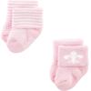 imageHudson Baby Baby Girls Cotton Rich Newborn and Terry SocksRoyal 12pack