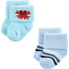 imageHudson Baby Baby Girls Cotton Rich Newborn and Terry SocksSea Creatures 12pack
