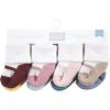 imageHudson Baby Baby Girls Cotton Rich Newborn and Terry SocksSoft Earth Tone Shoes